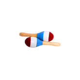 Maraca Shakers M 8.2 Red White Medium